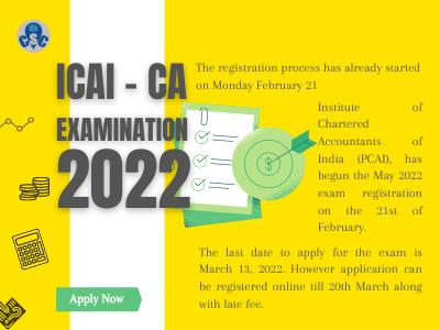 ICAI-CA2022: May exam registration begins
